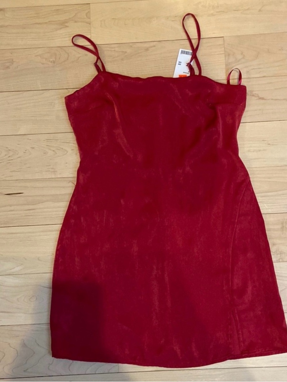 Urban Outfitters Red Spaghetti Strap Mini Dress